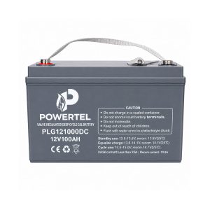 Batería GEL Ciclo Profundo 12V-100Ah Powertel PLG121000DC