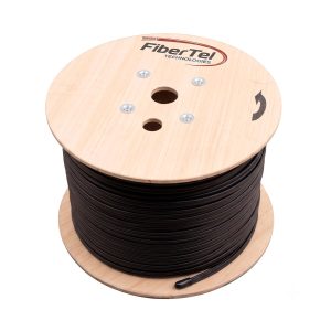 Cable Drop de Fibra Óptica FTTH Bobina 2K para Instalación Aérea