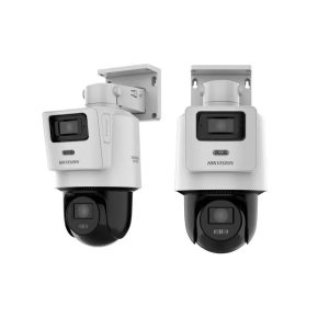 Cámara IP Hikvision TandemVu PT con Doble Lente, Seguimiento Inteligente y Visión Panorámica
