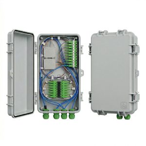 Caja NAP IP68 para Fibra Óptica FTTH con Splitter SC 1x8 / 1x16