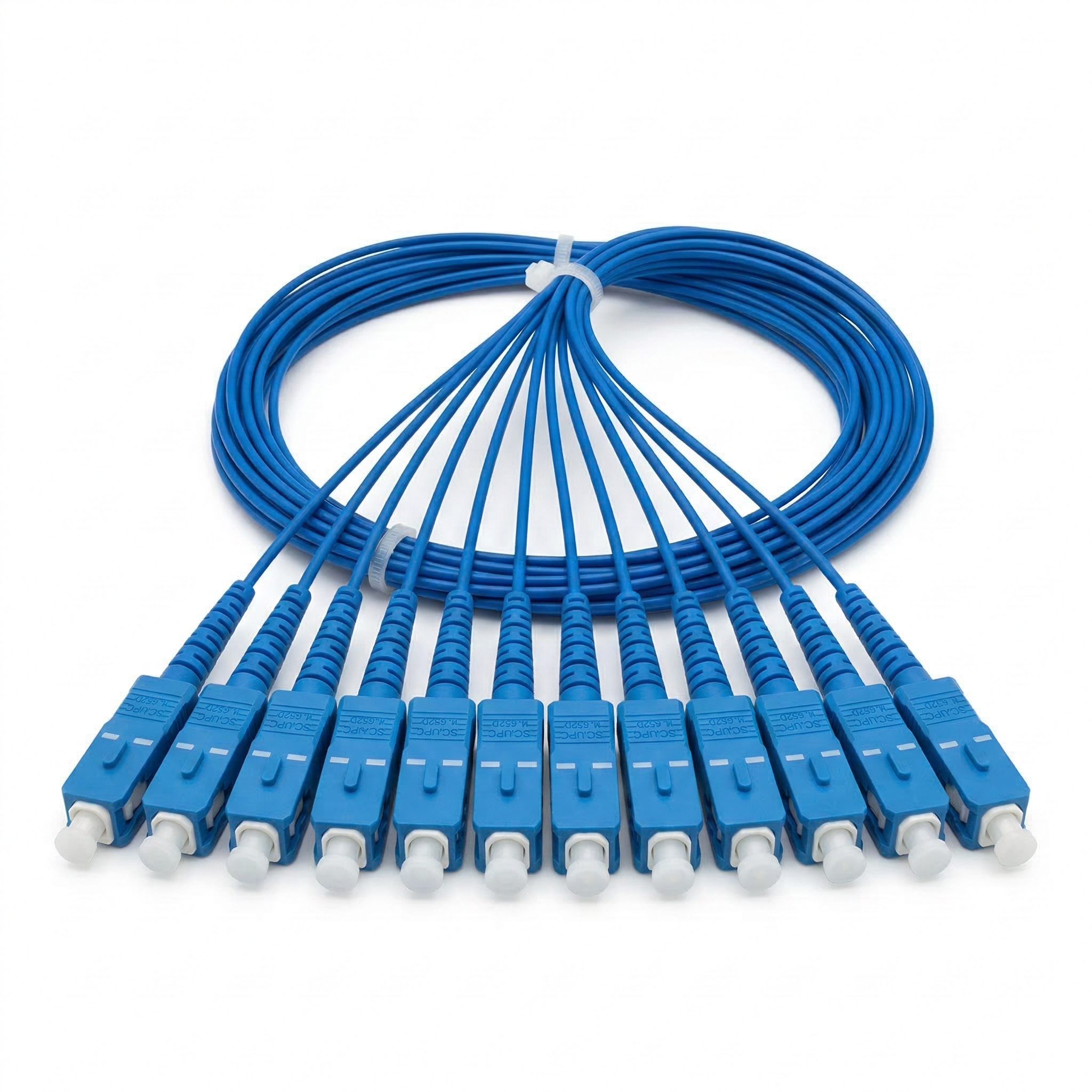 Pigtail de Fibra Óptica Monomodo G652D SC 1.5 Metros para FTTH